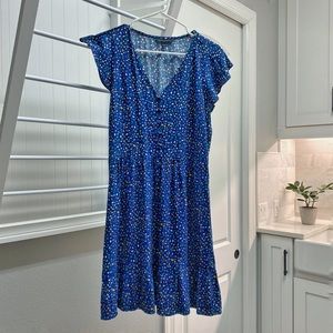 Tiered Fit-and-Flare Dress
